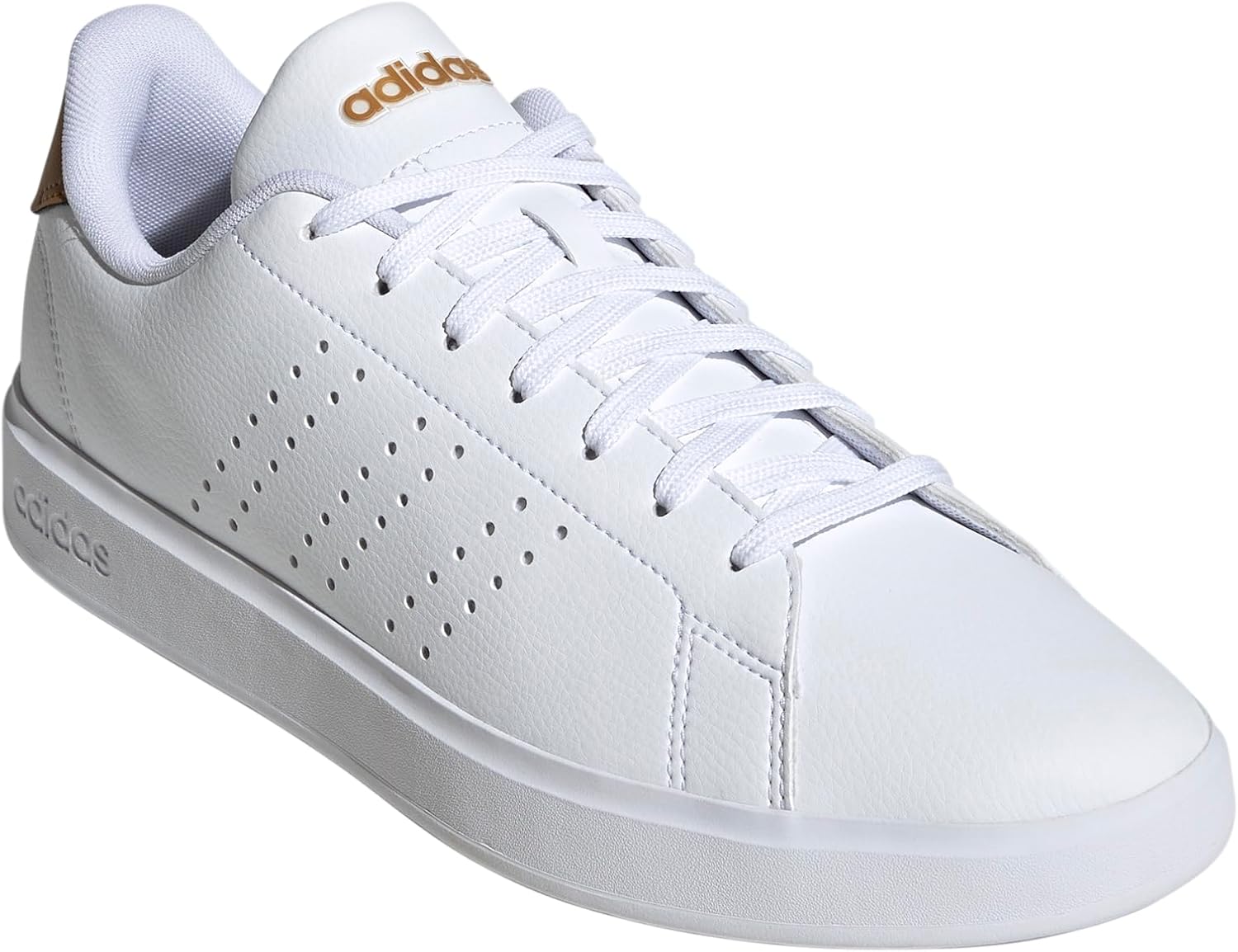 Мужские кроссовки Adidas Advantage 2.0, белый/бронзовый — фото 2