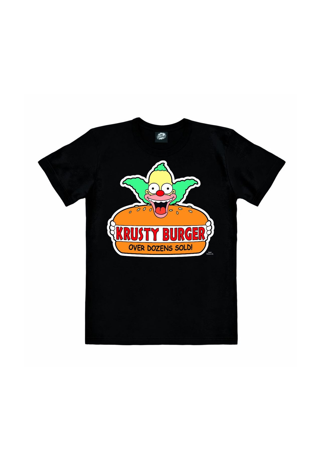 

Футболка Easyfit The Simpsons - Красти Бургер LOGOSHIRT, черный