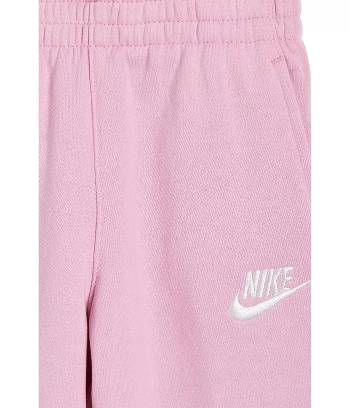 Джоггеры флисовые Futura Club Nike Kids, Medium Soft Pink — фото 3