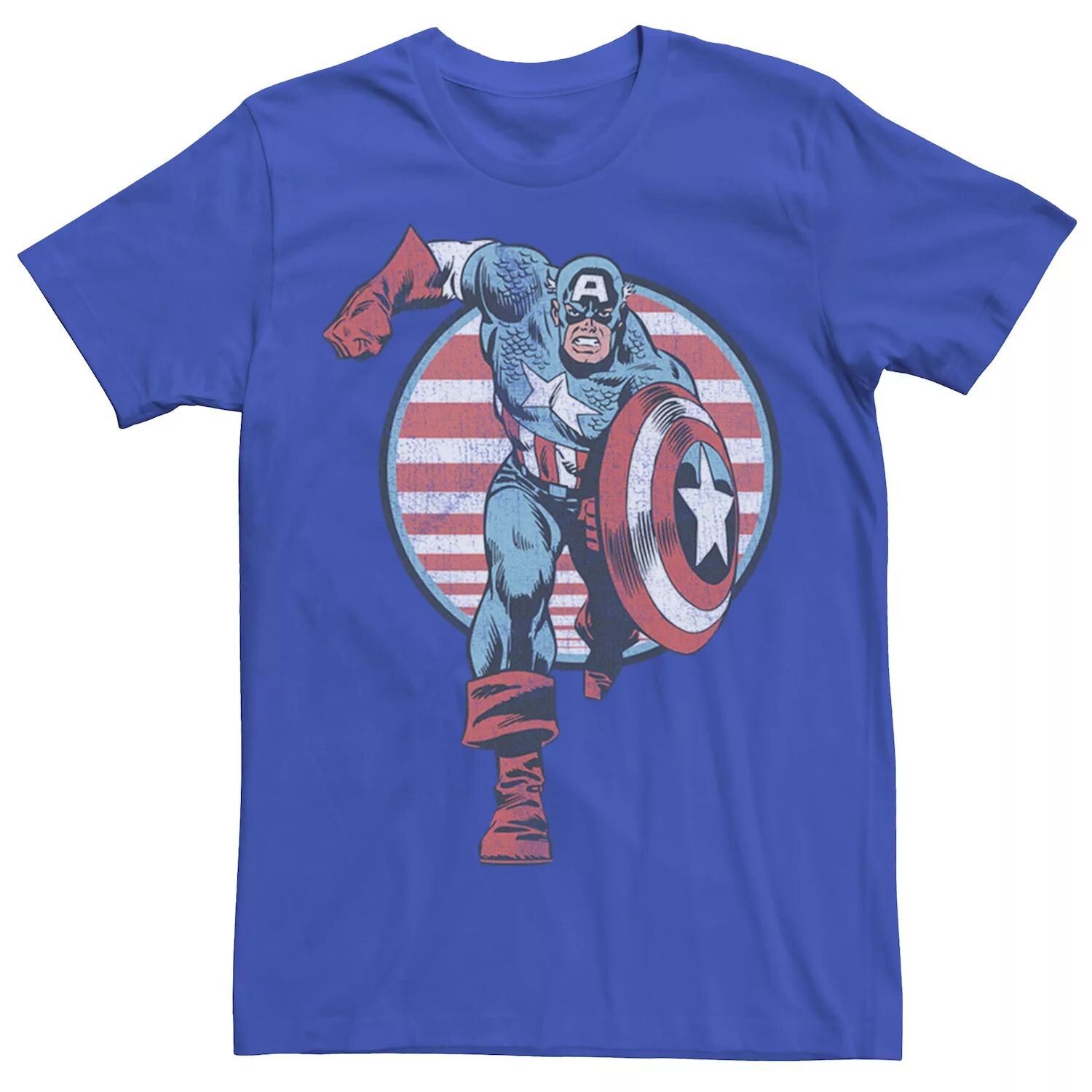 

Мужская футболка Charge с Капитаном Америкой Marvel