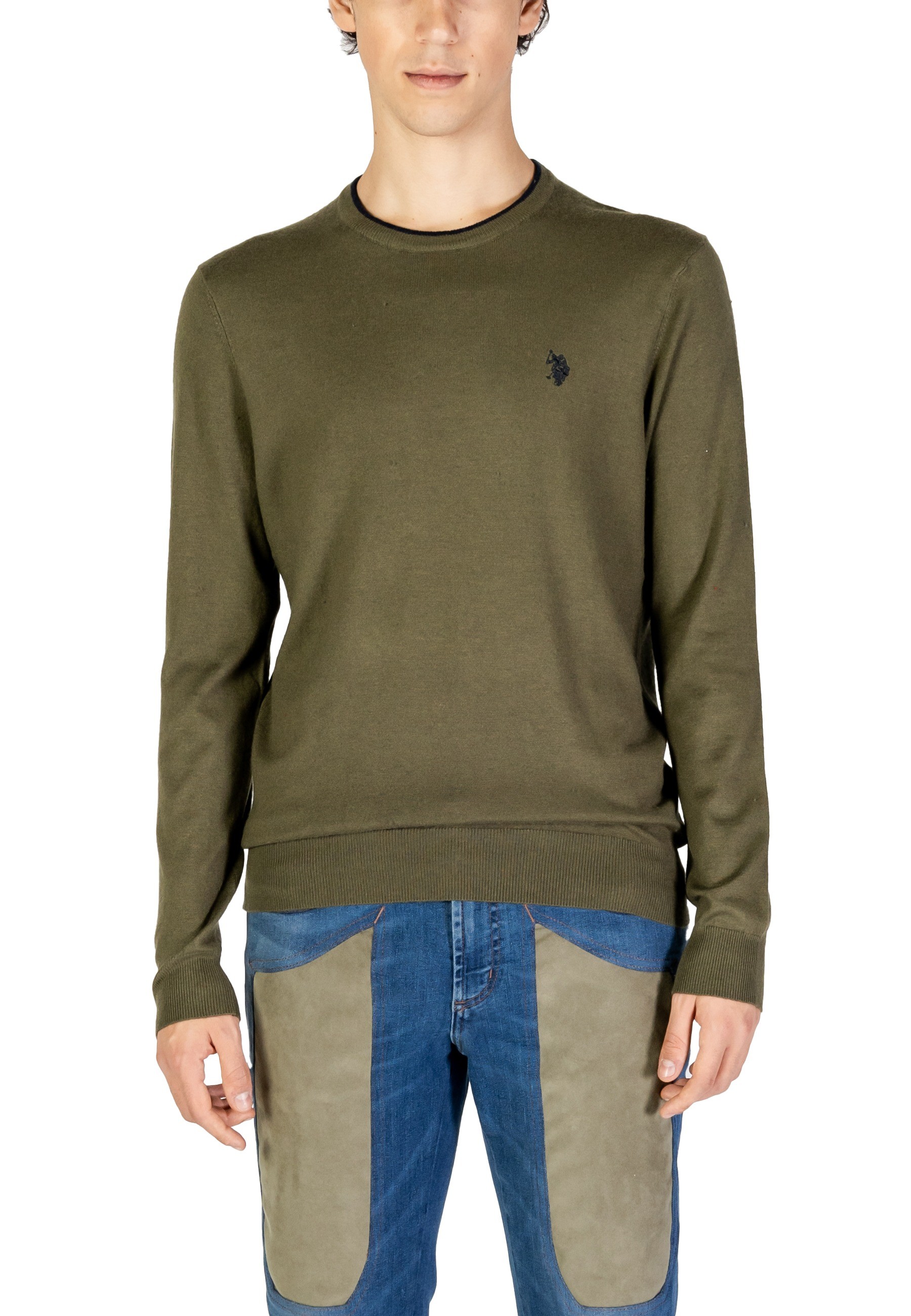 

Джемпер U.S. Polo Assn. с логотипом, зеленый