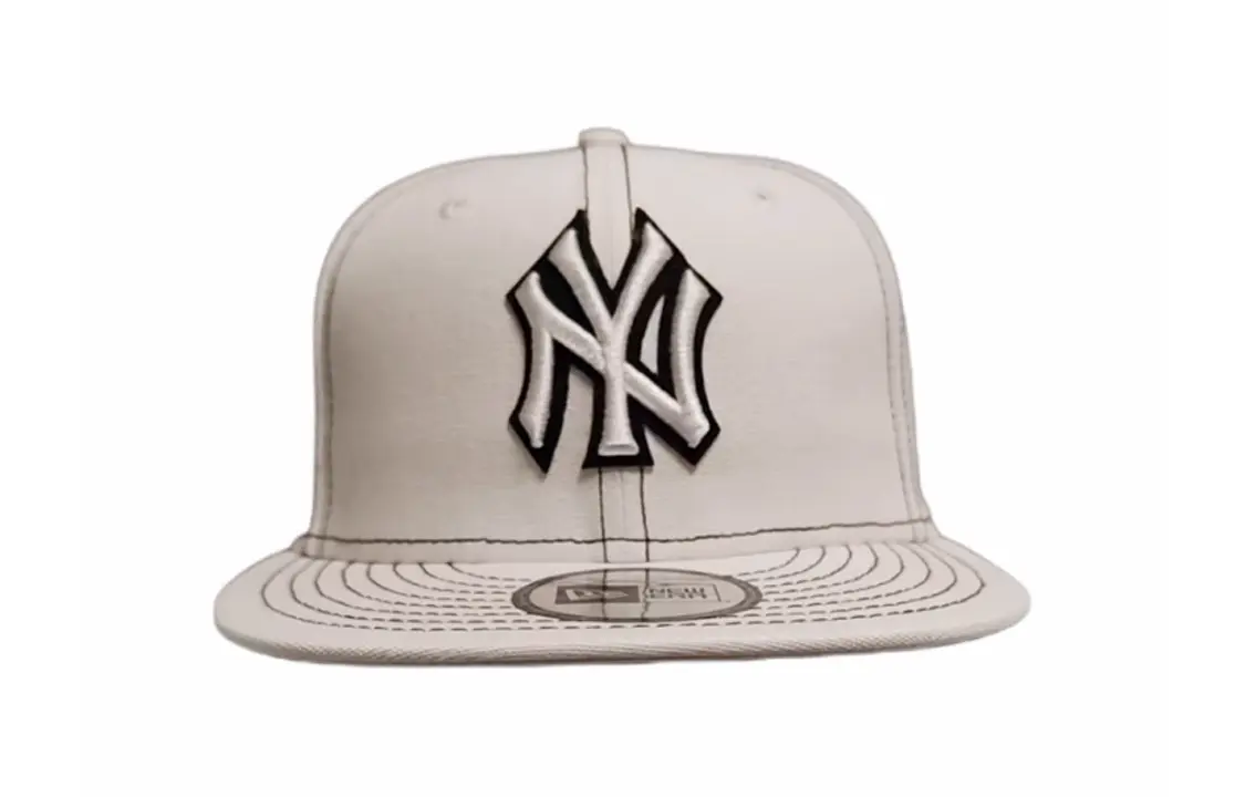 

New Era Хлопковая бейсболка унисекс бежевая, Beige