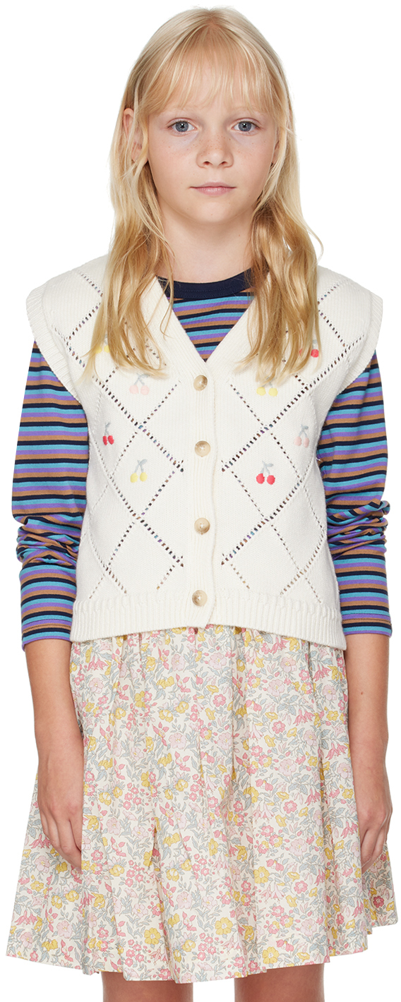 

Детский жилет Ticiana Off-White Bonpoint