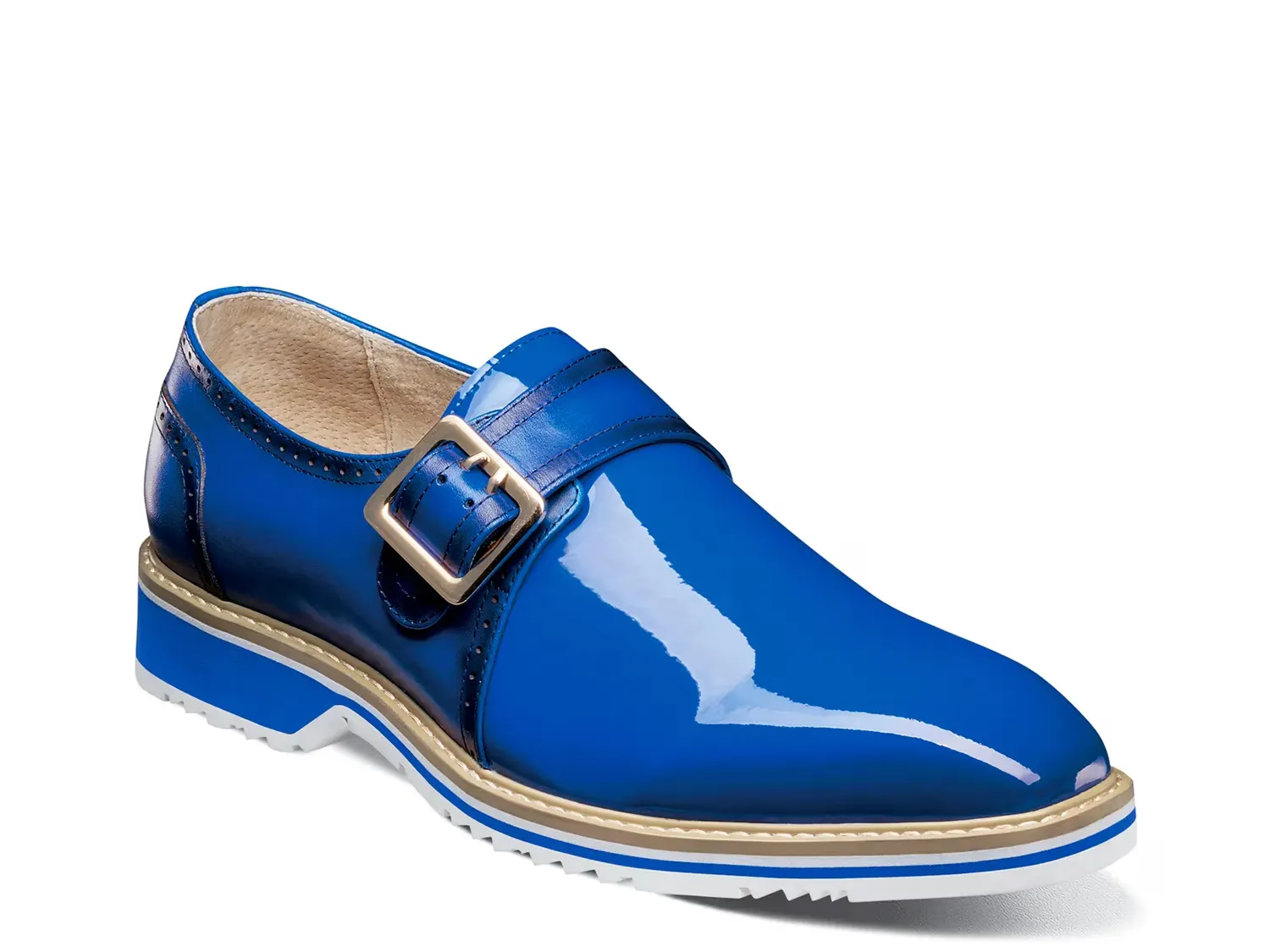 

Bartram Monk Strap Слипоны Stacy Adams, Blue