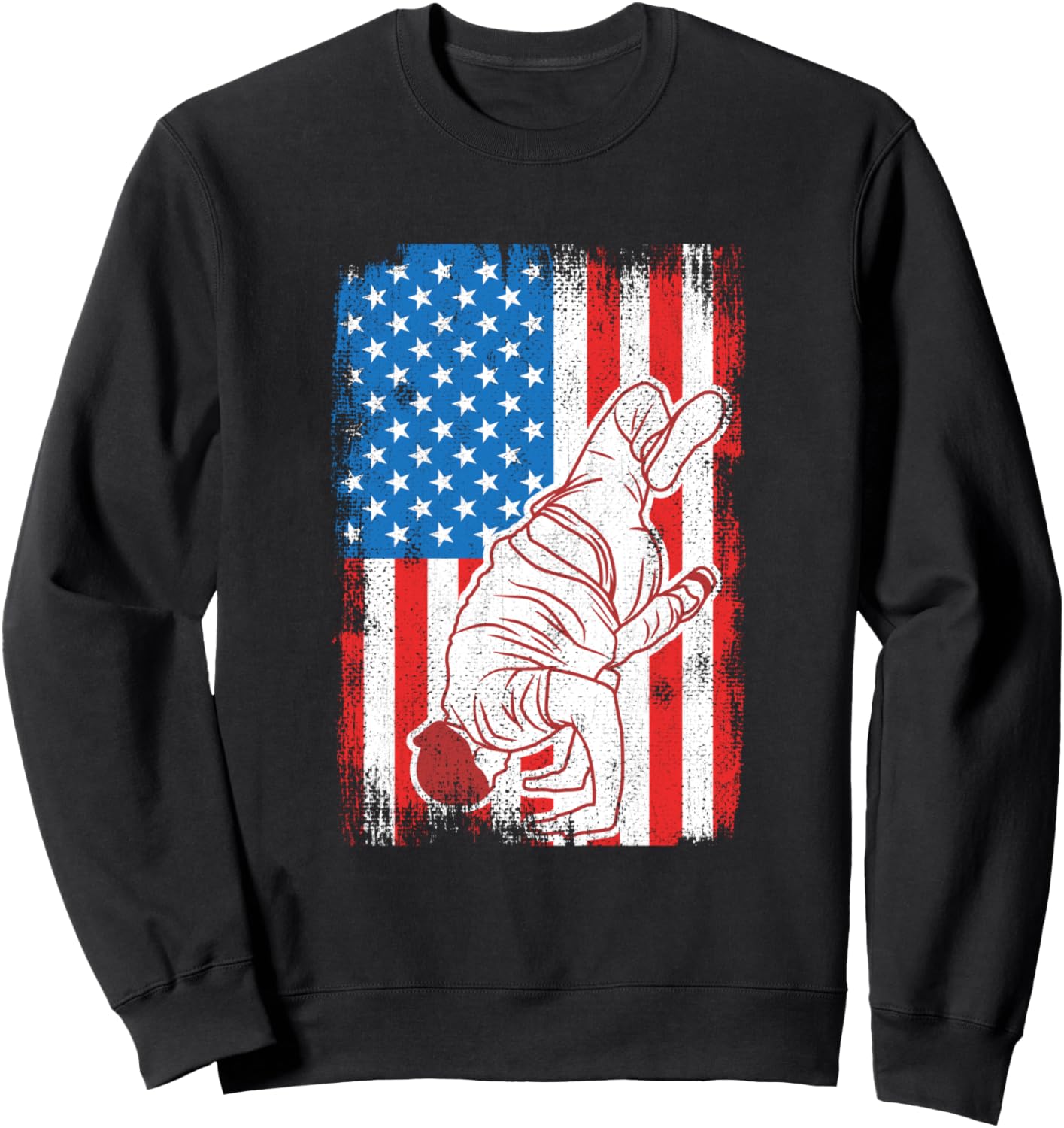 

Америка, брейк-данс, толстовка с изображением танцора брейк-данса Breakdance Crew Graphic Shirts And Giveaways, черный