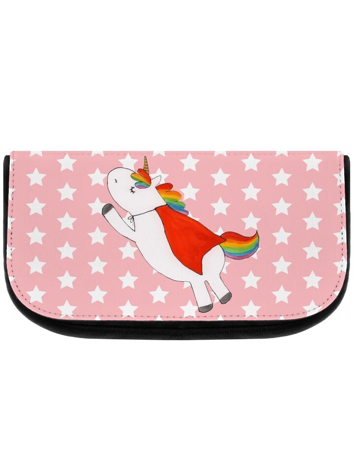 

Косметичка Mr & Mrs Panda Einhorn Super ohne Spruch, цвет rot pastell