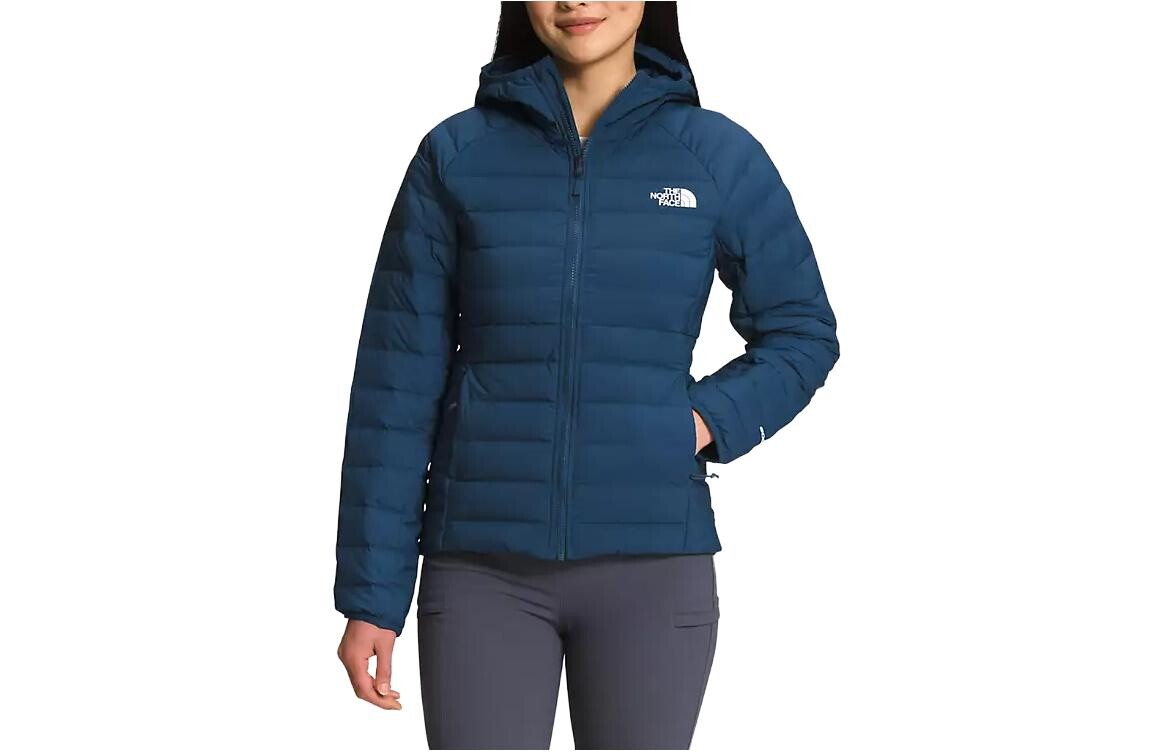 

Пуховик женский синий The North Face