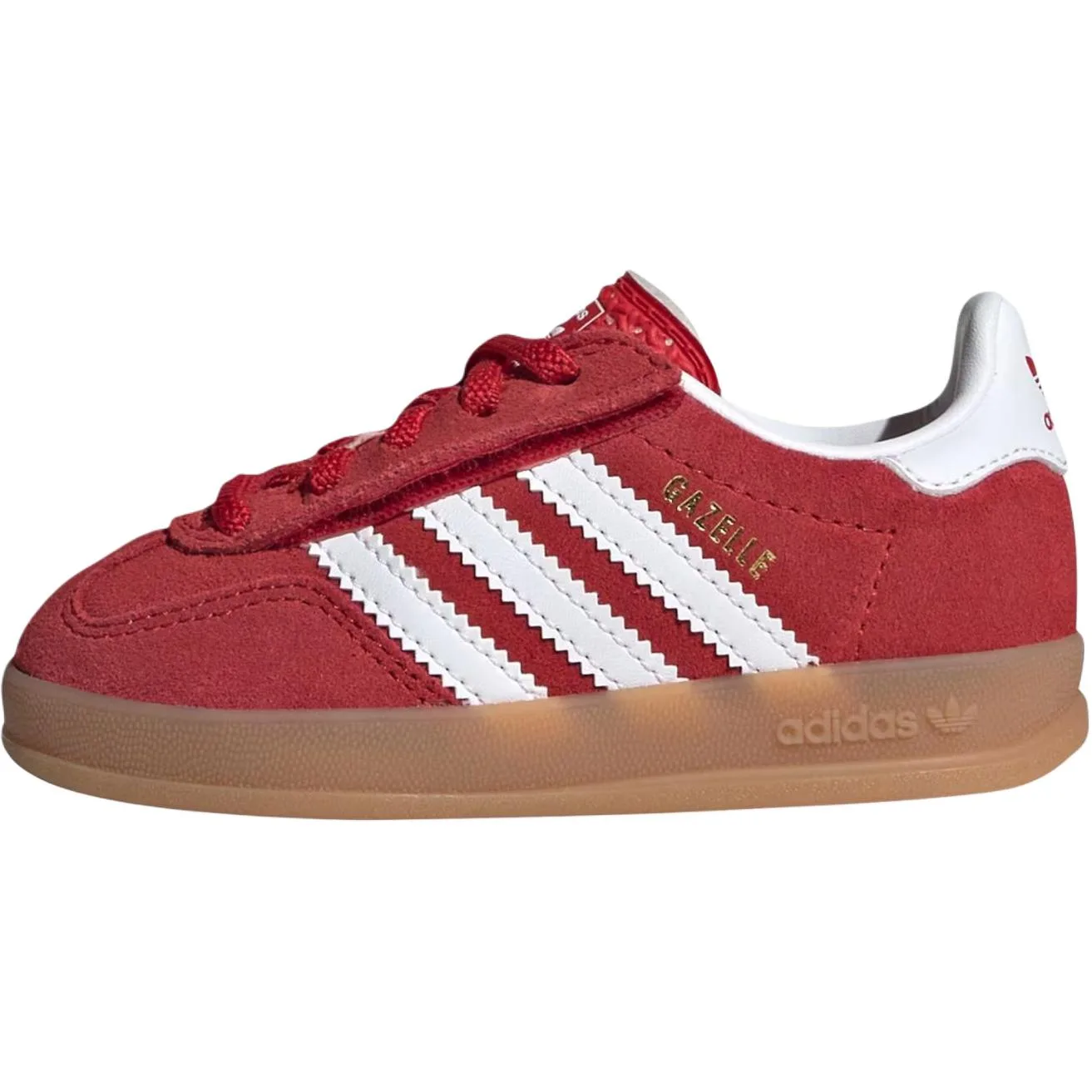 Adidas Originals GAZELLE INDOOR низкие кроссовки для малышей красные