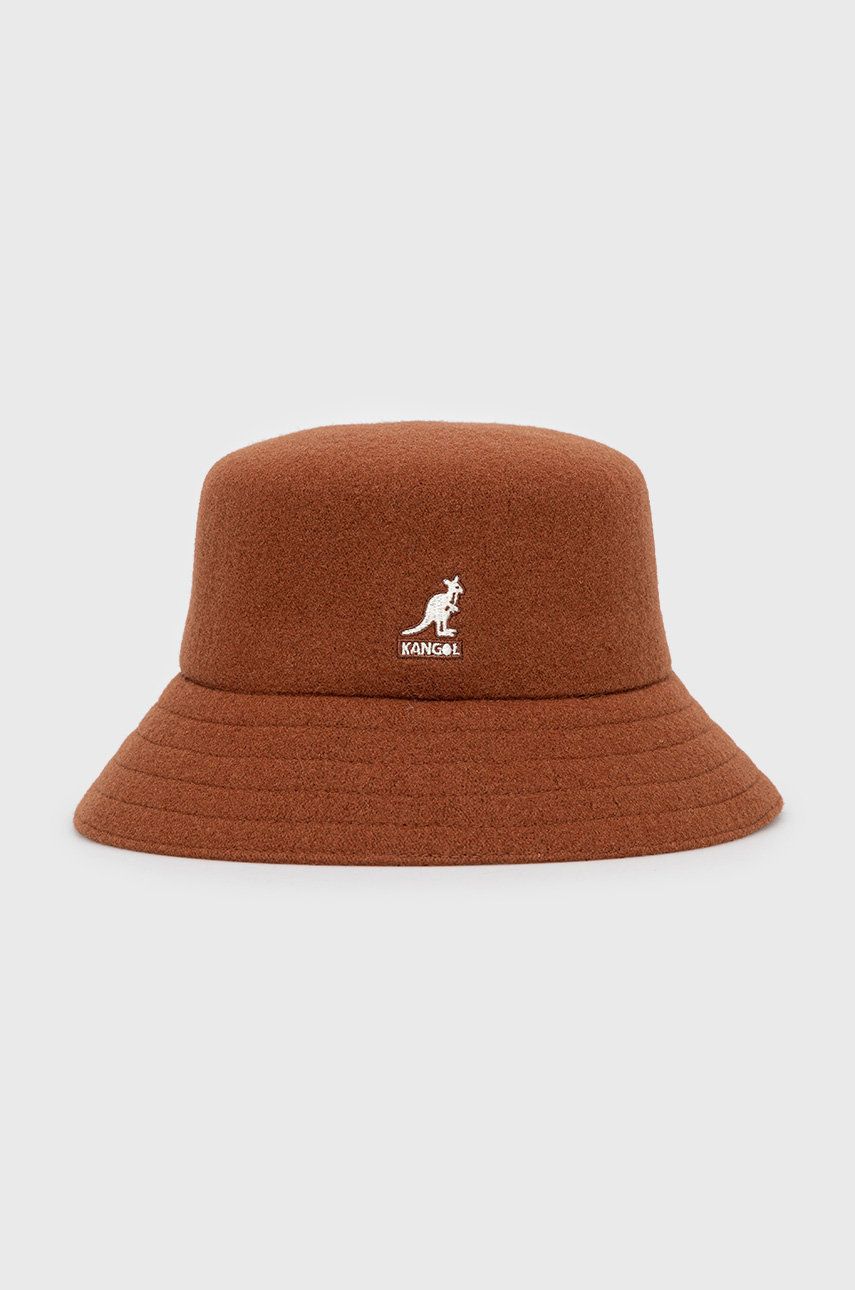 

Шерстяная шапка Kangol, коричневый