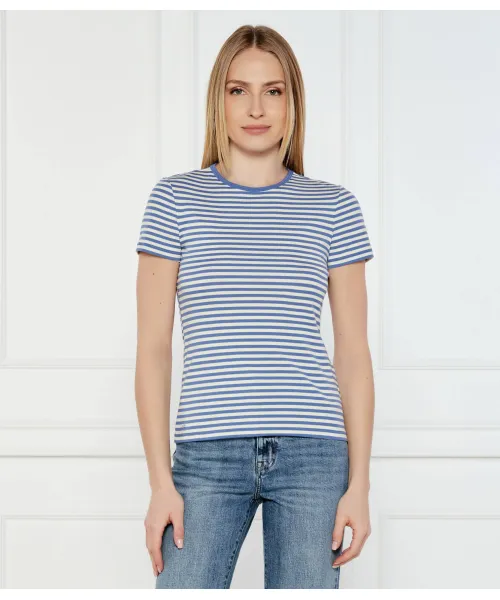 

Футболка Slim fit Lauren Ralph Lauren, синий