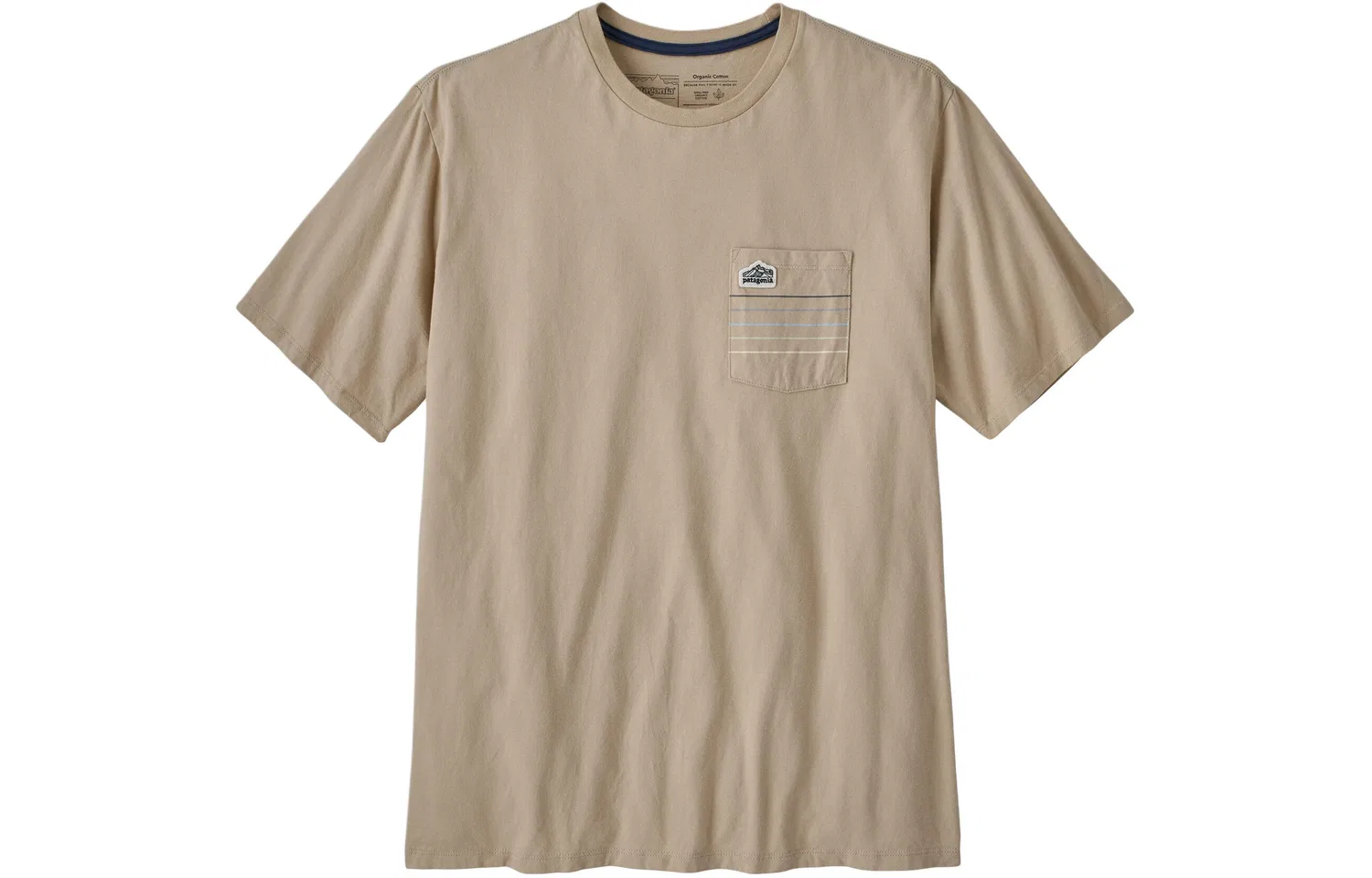 Футболка с круглым вырезом Patagonia Organic T-Shirts Unisex Nouveau Sport Green — фото 4