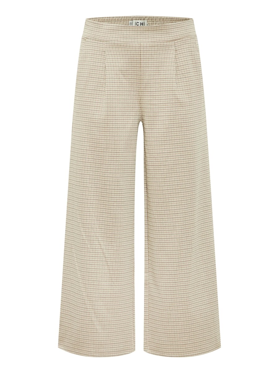 

Брюки-кюлоты ICHI Wide leg Pleat-Front Pants KATE, песочный