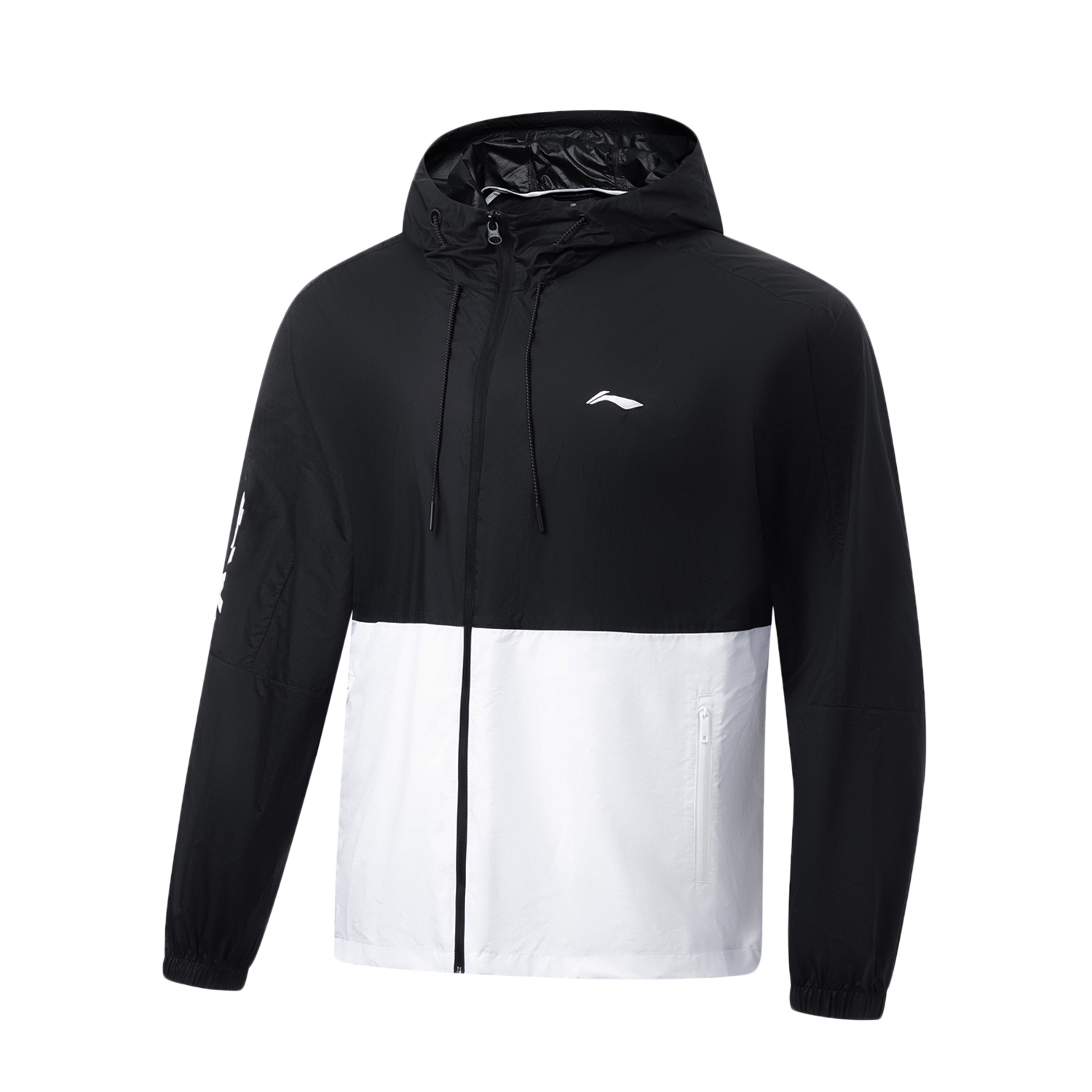 

LINING Унисекс одежда для защиты от солнца смузи черный стандартный белый, Black/Standard White