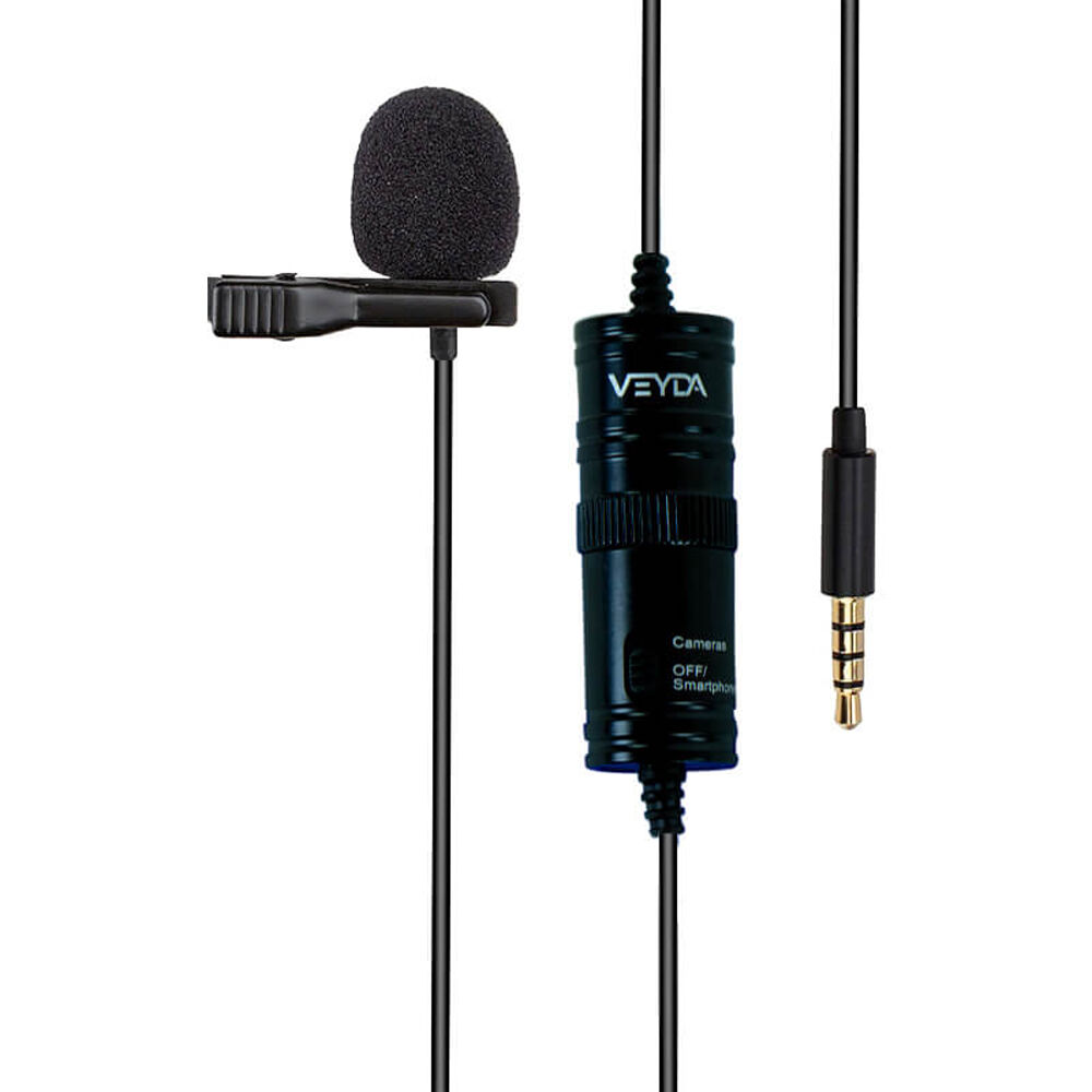 

Петличный мифроон Cam Caddie Veyda VD-PL1 Powered Lavalier Microphone VD-PL1