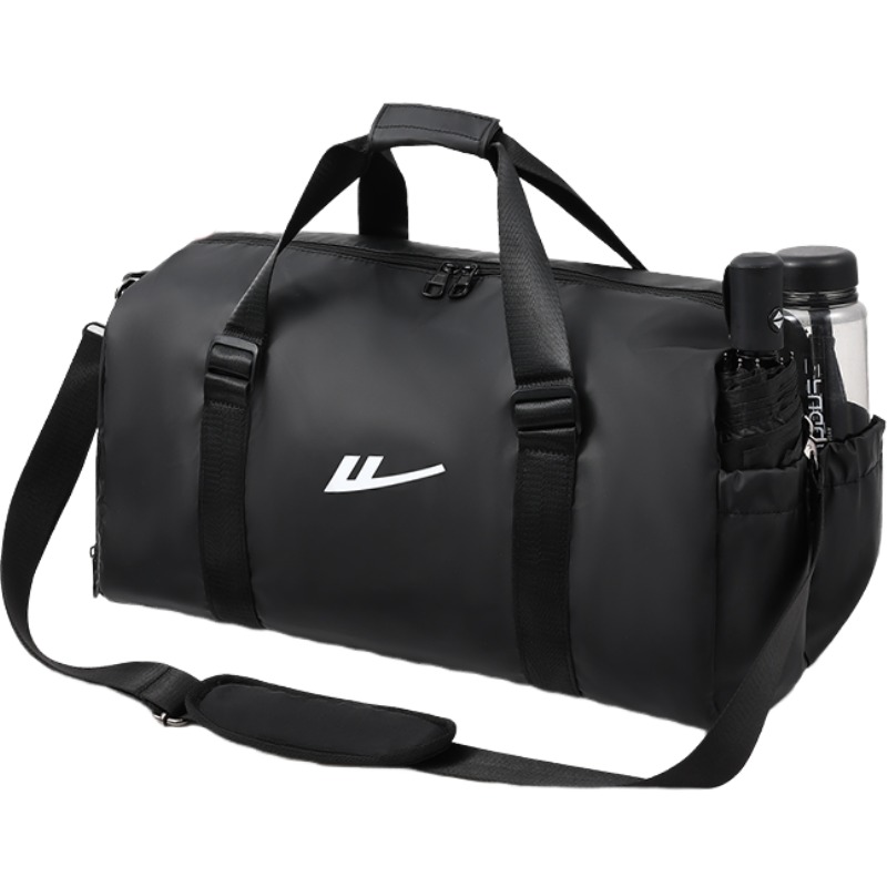 

Дорожная сумка Oxford, унисекс, разноцветная Warrior, черный upgraded version[double-shoulder straps+water cup pocket]