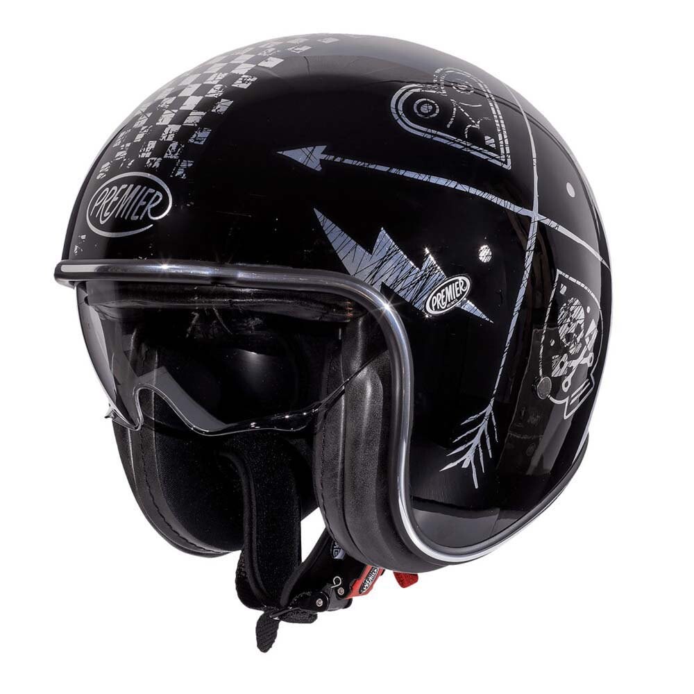 

Открытый шлем Premier Helmets 23 Vintage NX 22.06, черный