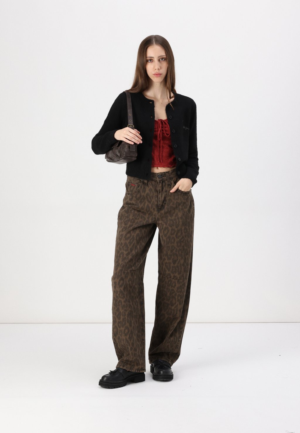 

Кардиган COSY CREW CARDI BDG Urban Outfitters, черный