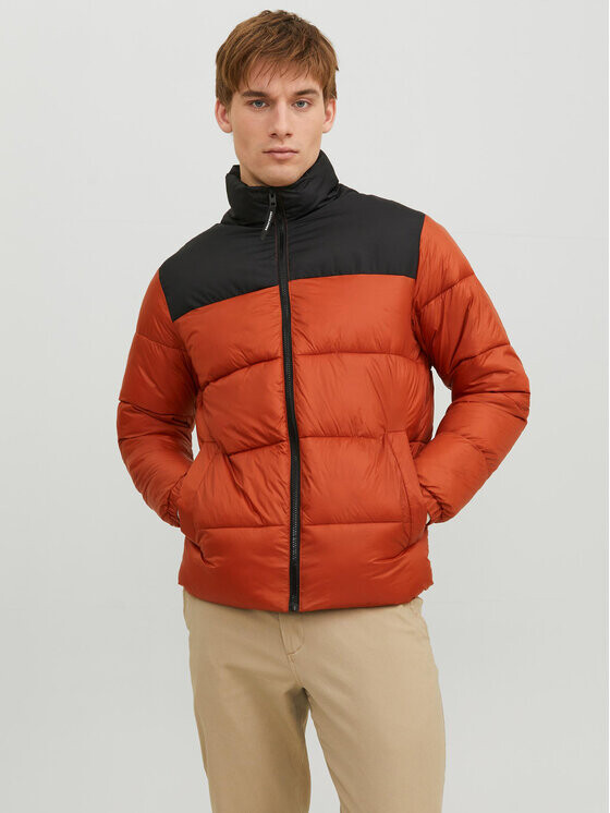 

Пуховик стандартного кроя Jack&Jones, оранжевый