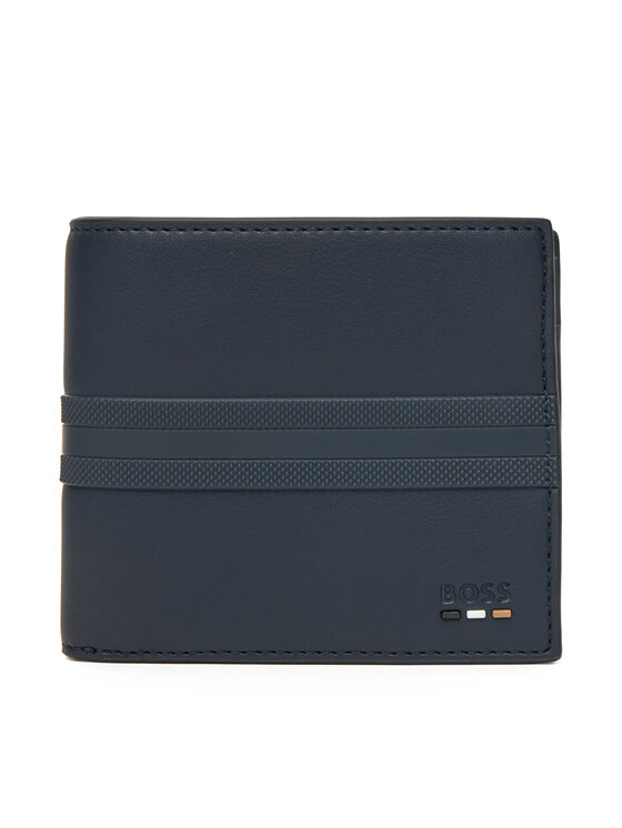 

Маленький мужской кошелек Ray RFID 50542403 Boss, синий