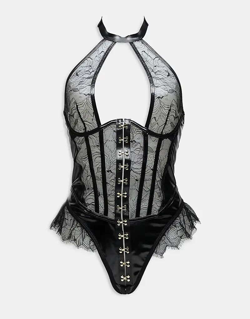 

Ann Summers «Поцелуй меня ещё» — плюшевый мишка без паха в чёрном цвете