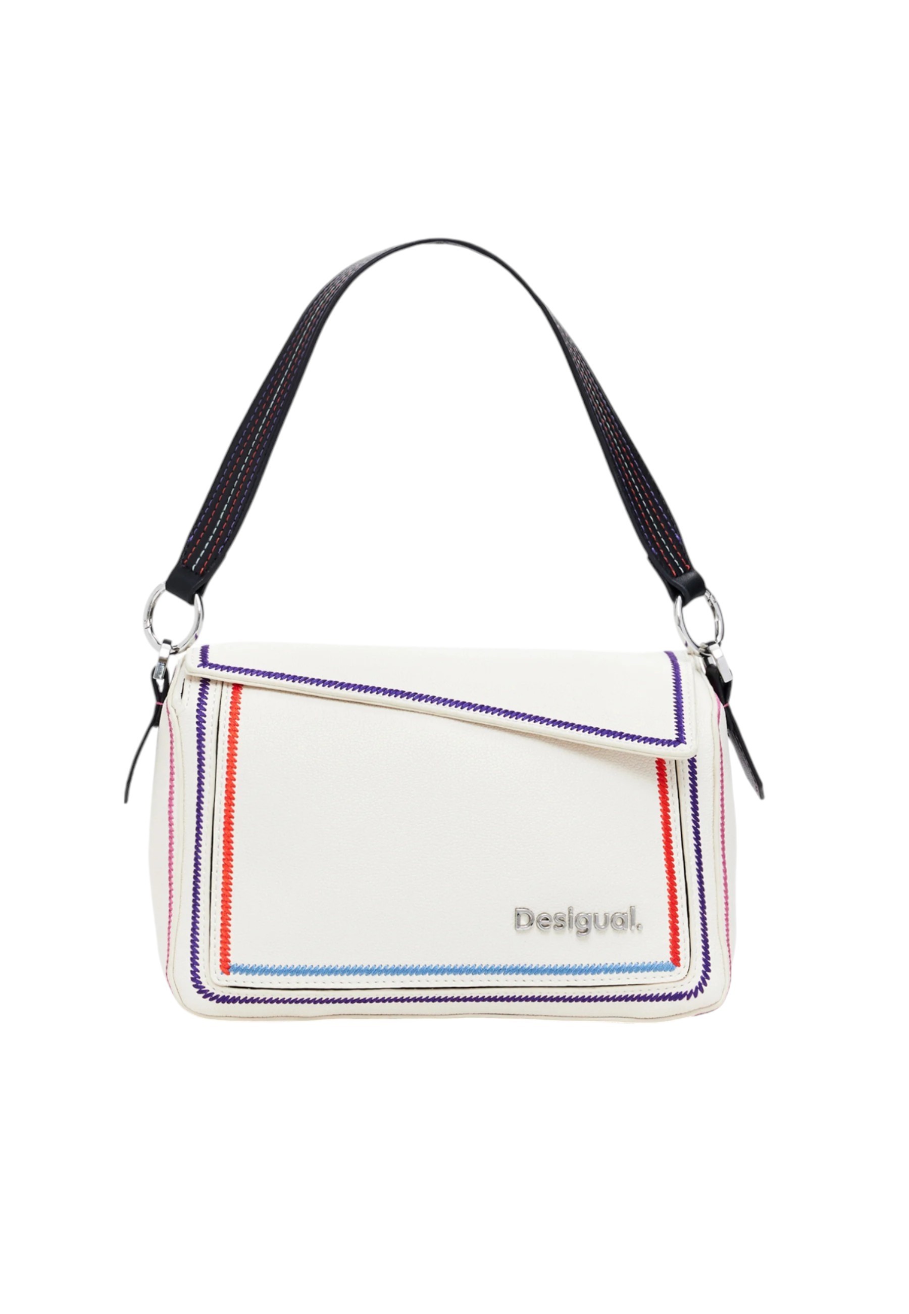 

Сумка Desigual с асимметрией, белый