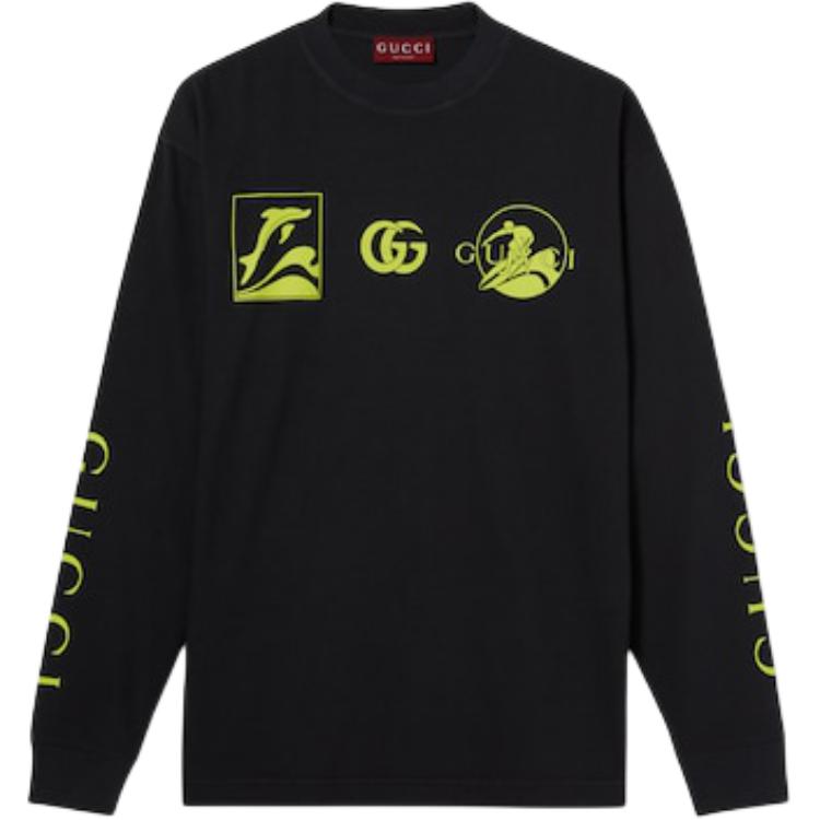 

GUCCI Свитшот мужской черный SS25