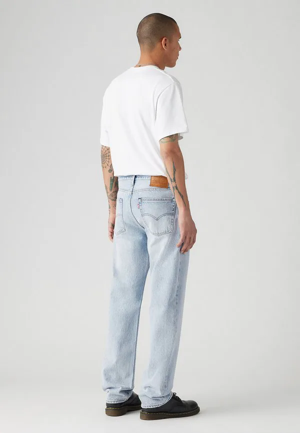 555 свободные прямые джинсы прямого кроя Levi'S, Baby Blue Essentials — фото 3