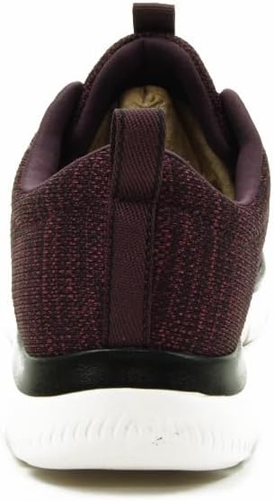 Мужские кроссовки Skechers Sport Energy Downforce на шнуровке, черный/бордовый — фото 4