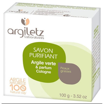 

Мыло из зеленой глины 100 г Argiletz