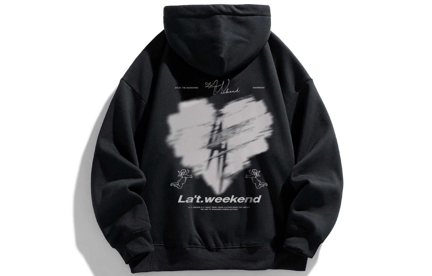 

Свитшот Unisex LA'T.WEEKEND, Бордовый (Regular Edition)