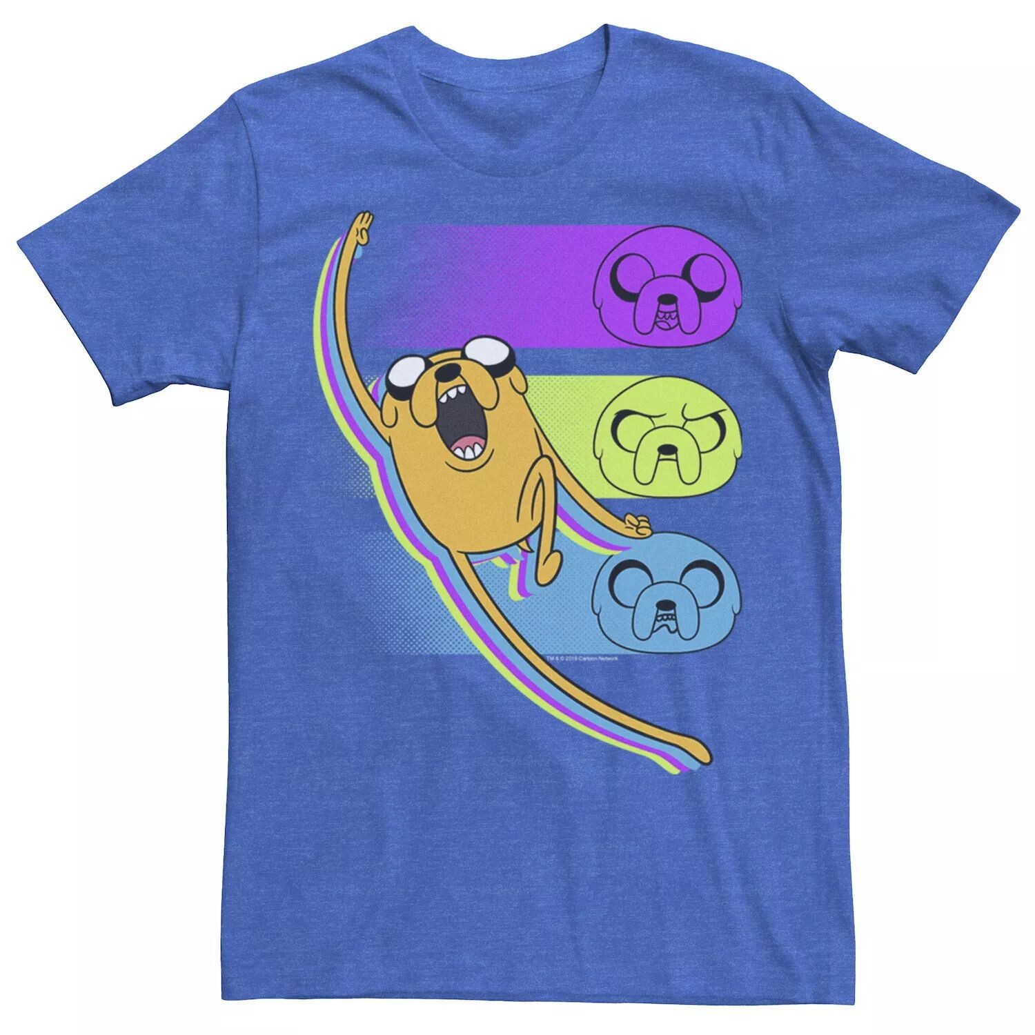 

Мужская футболка CN Adventure Time Jake Emotions Licensed Character