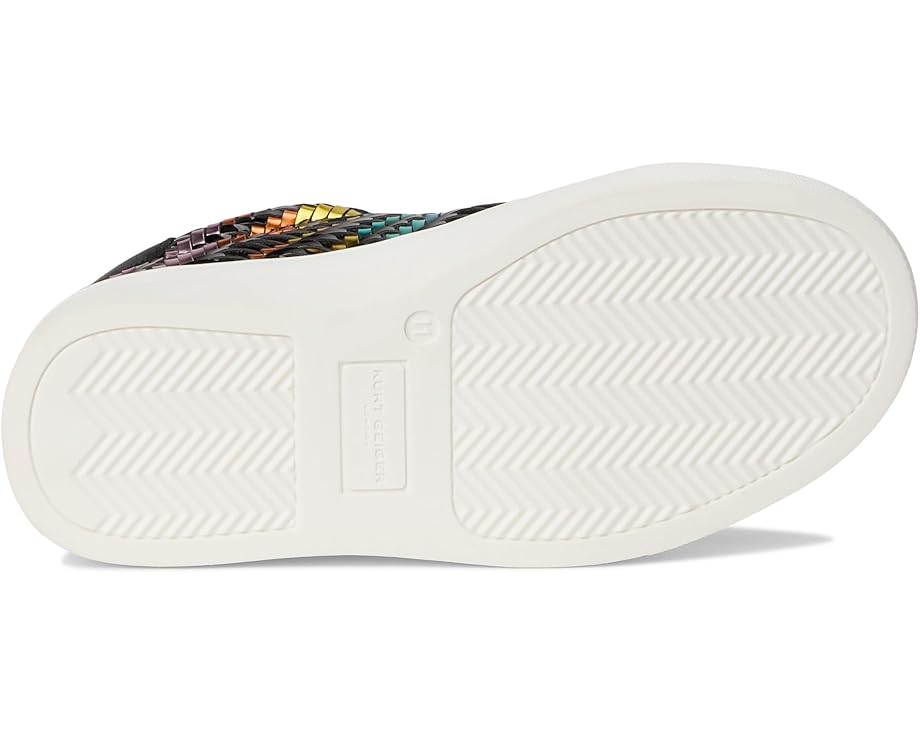 Детские кроссовки Kurt Geiger London Kids Mini Laney Weave (Little Kid/Big Kid), Black Multi — фото 3