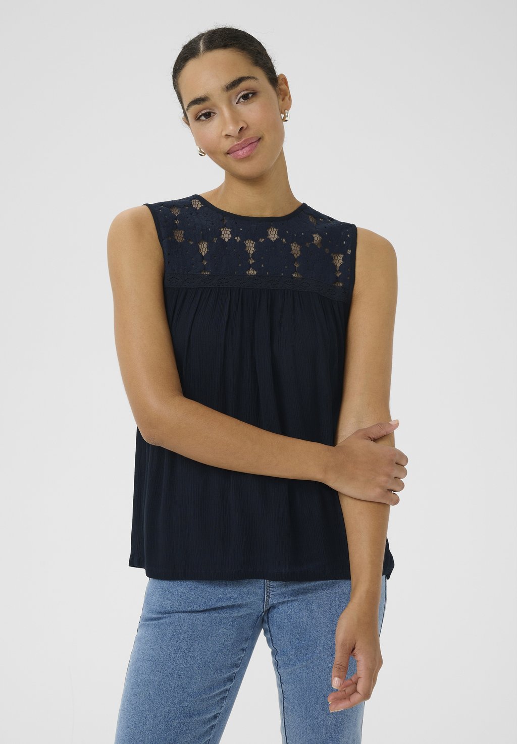 

Топ KACIARA AMBER - Blouse Kaffe, цвет Black Deep
