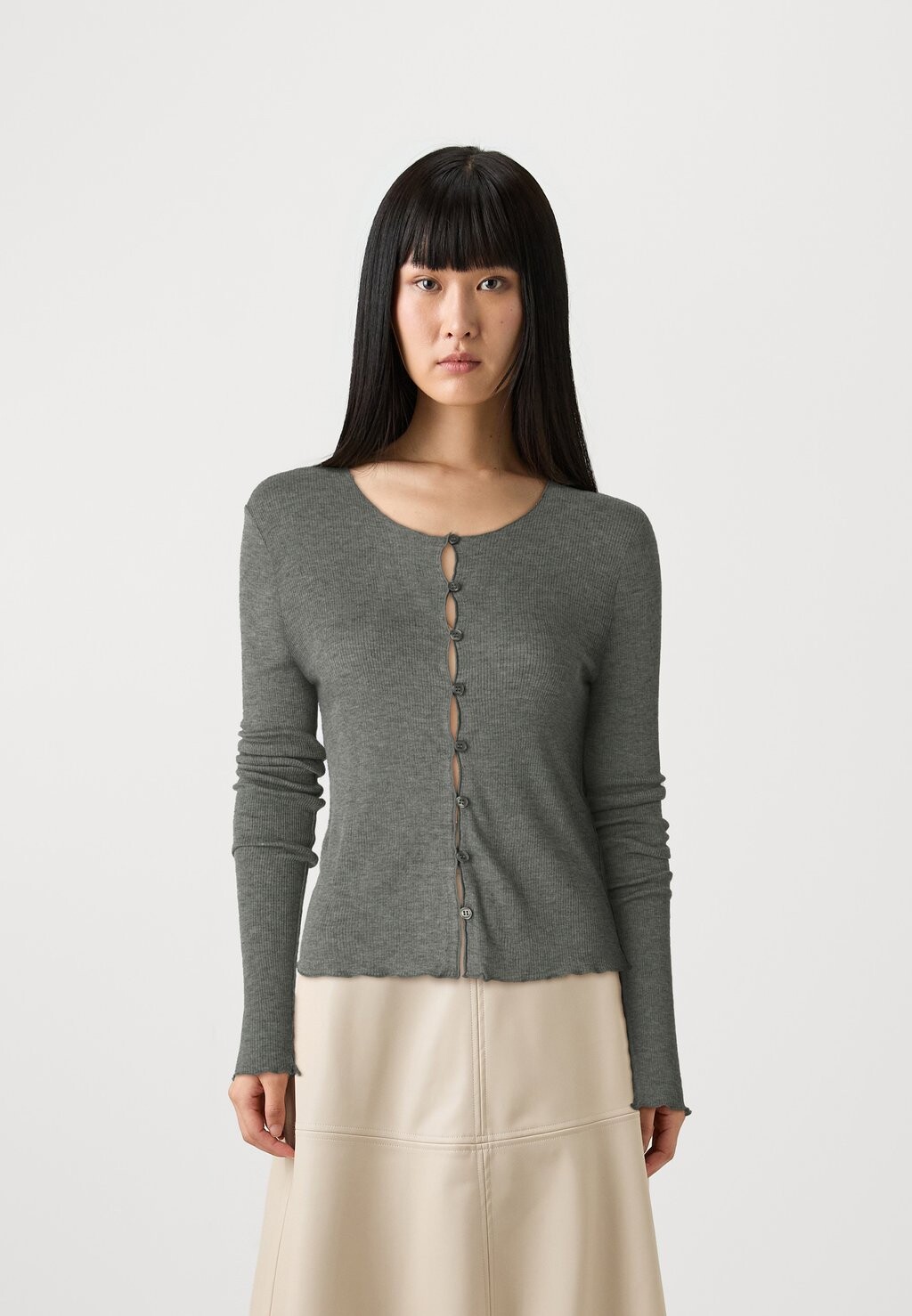 

Кардиган SASONNET CARDIGAN Samsøe Samsøe, коричневый