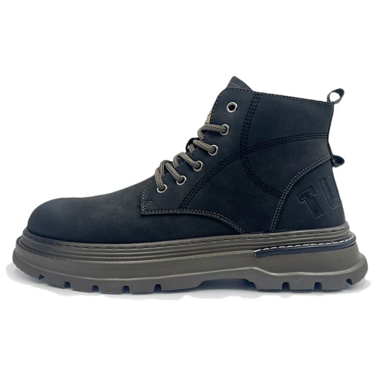 

KYMOOU Мужские ботинки Martin цвета хаки/черный, цвет Black