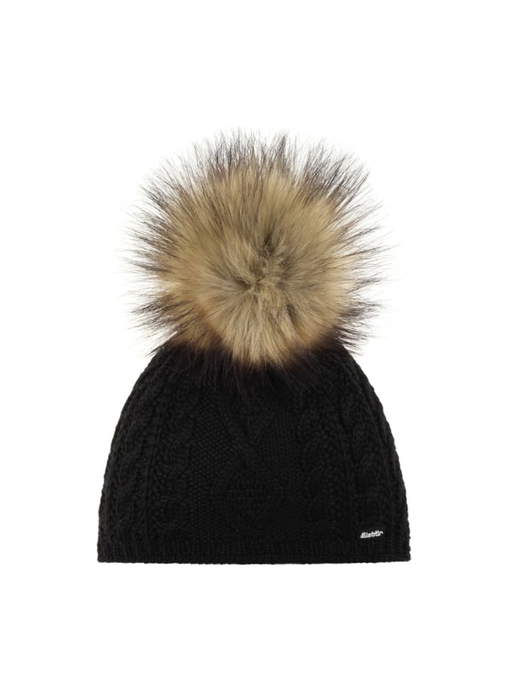 

Шапка Eisbär Nelia Lux Mütze mit Bommel, черный