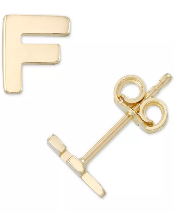 

Серьги-Гвоздики Initial из 10-каратного золота Macy'S, f