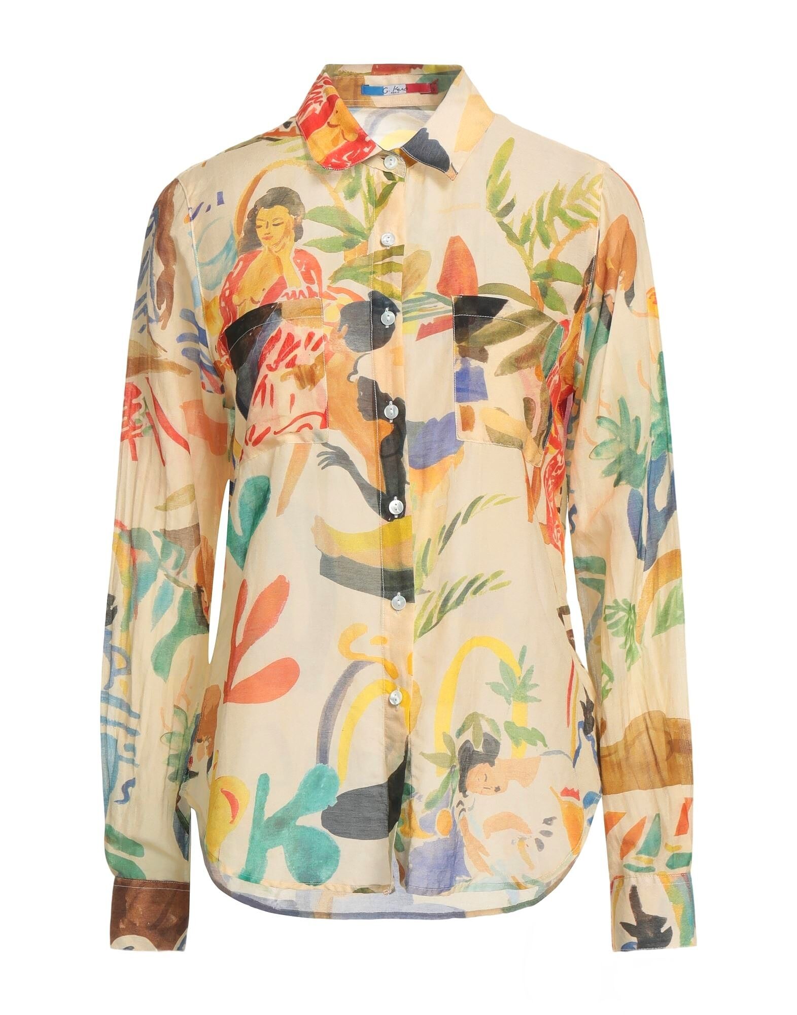 

Рубашка G. Kero, кремовый