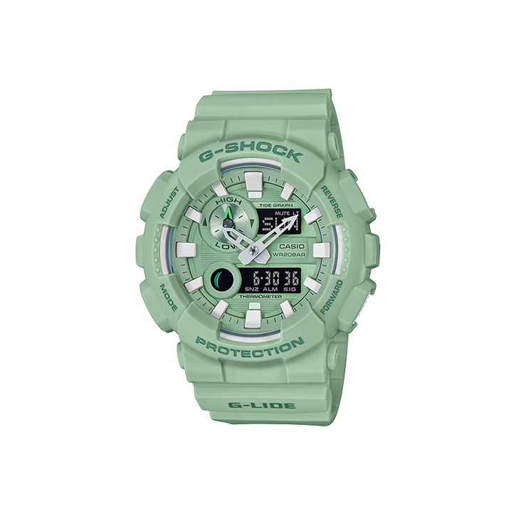 

CASIO Часы Women's Green Watch GAX-100CSB-3A, Green Dial