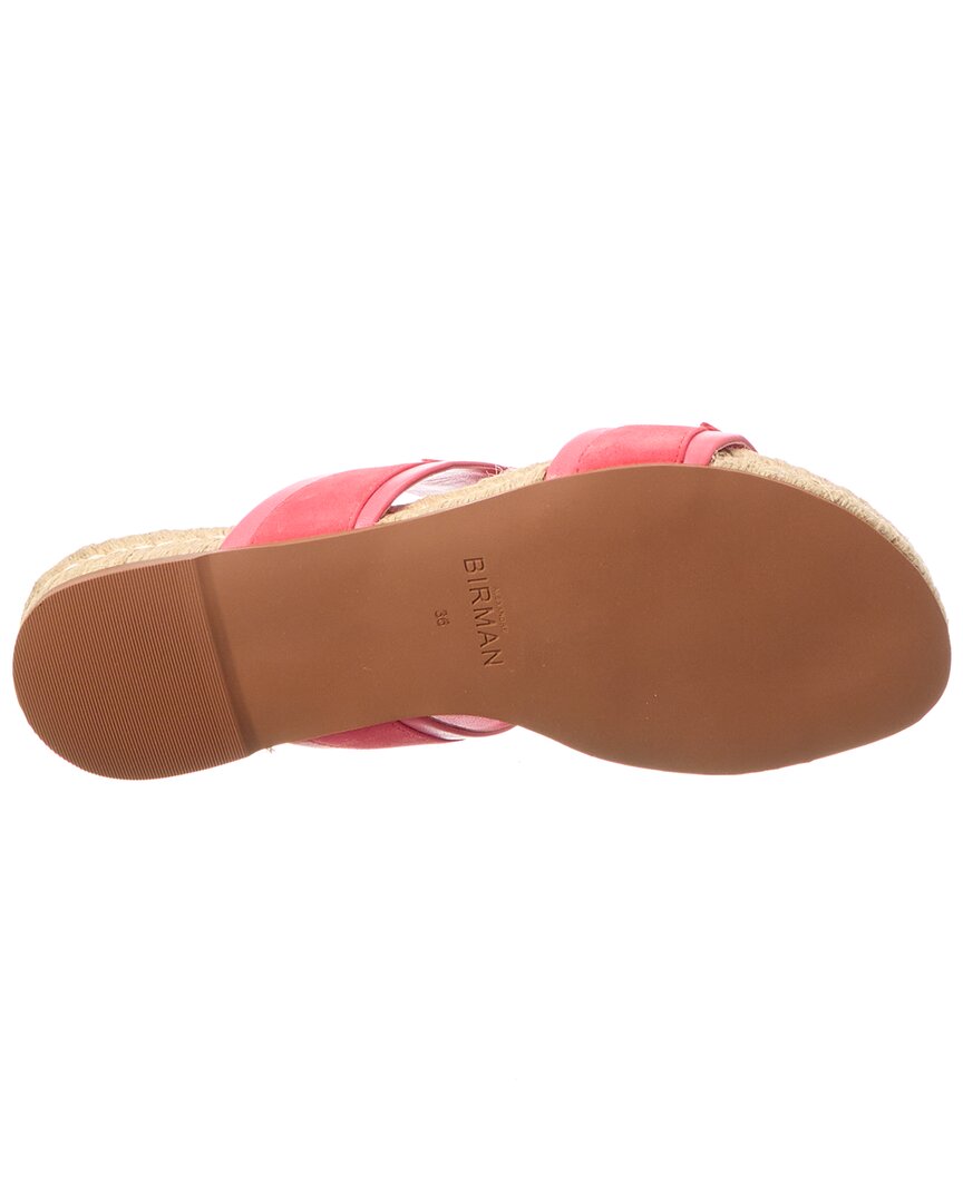 Alexandre Birman Эспадрильи Clarita из кожи и замши, розовый — фото 4