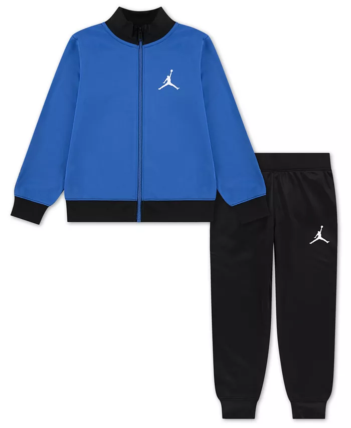 

Детский комплект для мальчиков: куртка и брюки Air Tricot, 2 предмета Jordan, черный