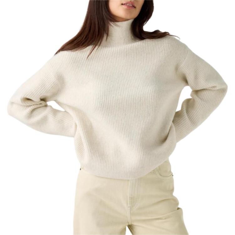 

ДУбль Свитер женский молочно-белый Uniqlo
