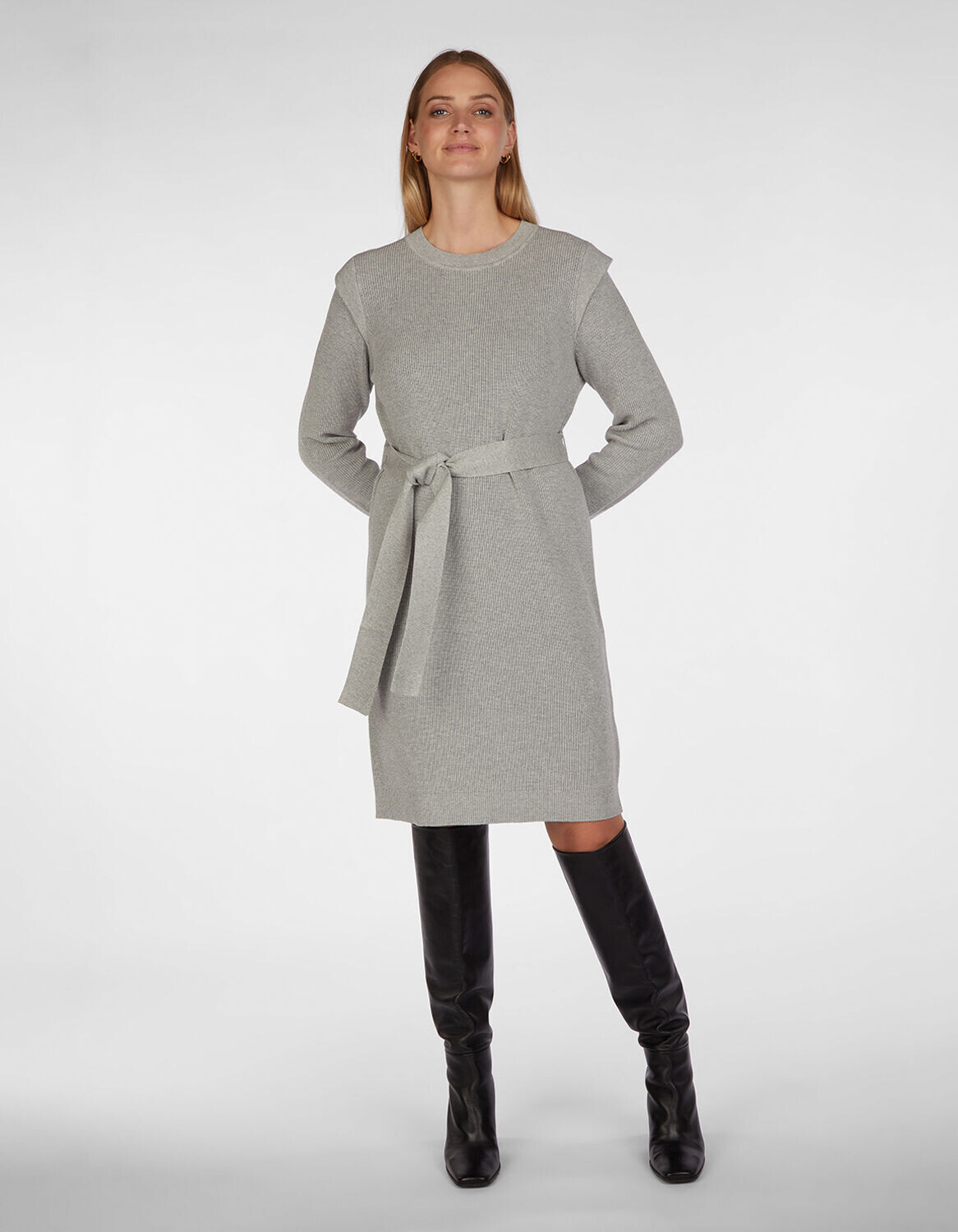 

Платье Lovely sisters Strick Kessy, цвет light grey melange