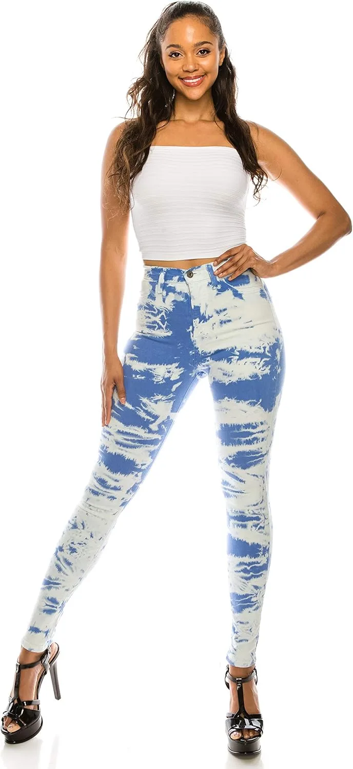 

Джинсы Aphrodite High Waisted для женщин, завышенная талия, скинни AP Blue