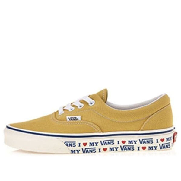 

Кроссовки era i love my 'yellow white' Vans, желтый