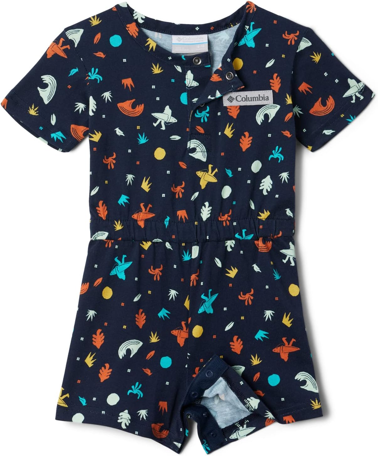 Columbia Unisex Baby Little Sur Playsuit, Collegiate Navy Sasquatch Shores — фото 3