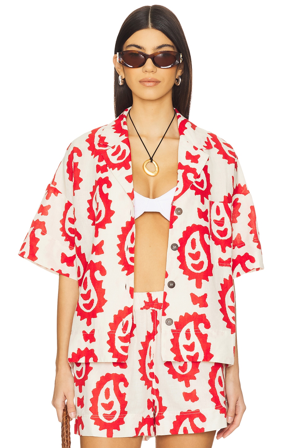 

Нола топ Rhode, белый