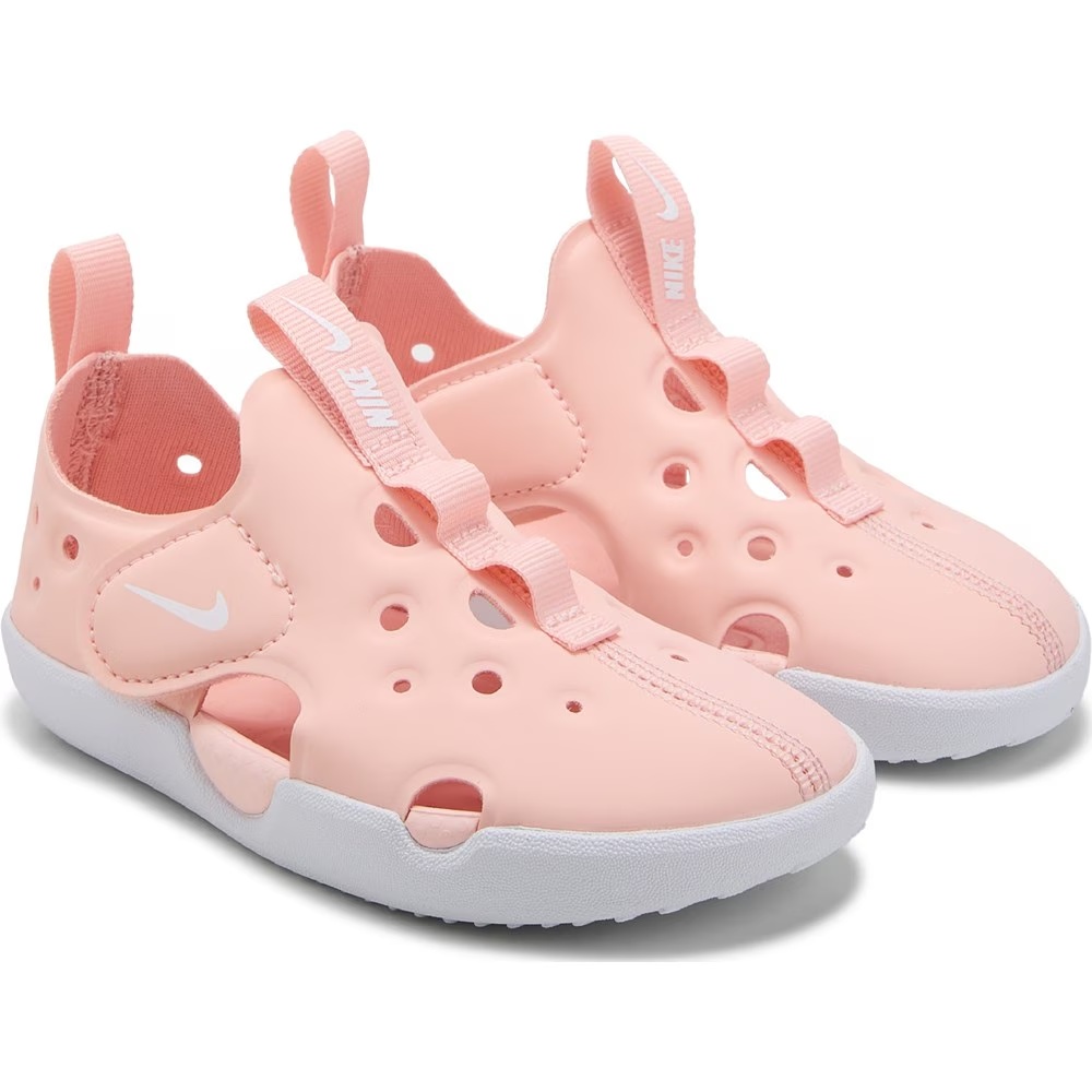 

Детские сандалии Nike Sunray Protect 4 для малышей, розовый/белый