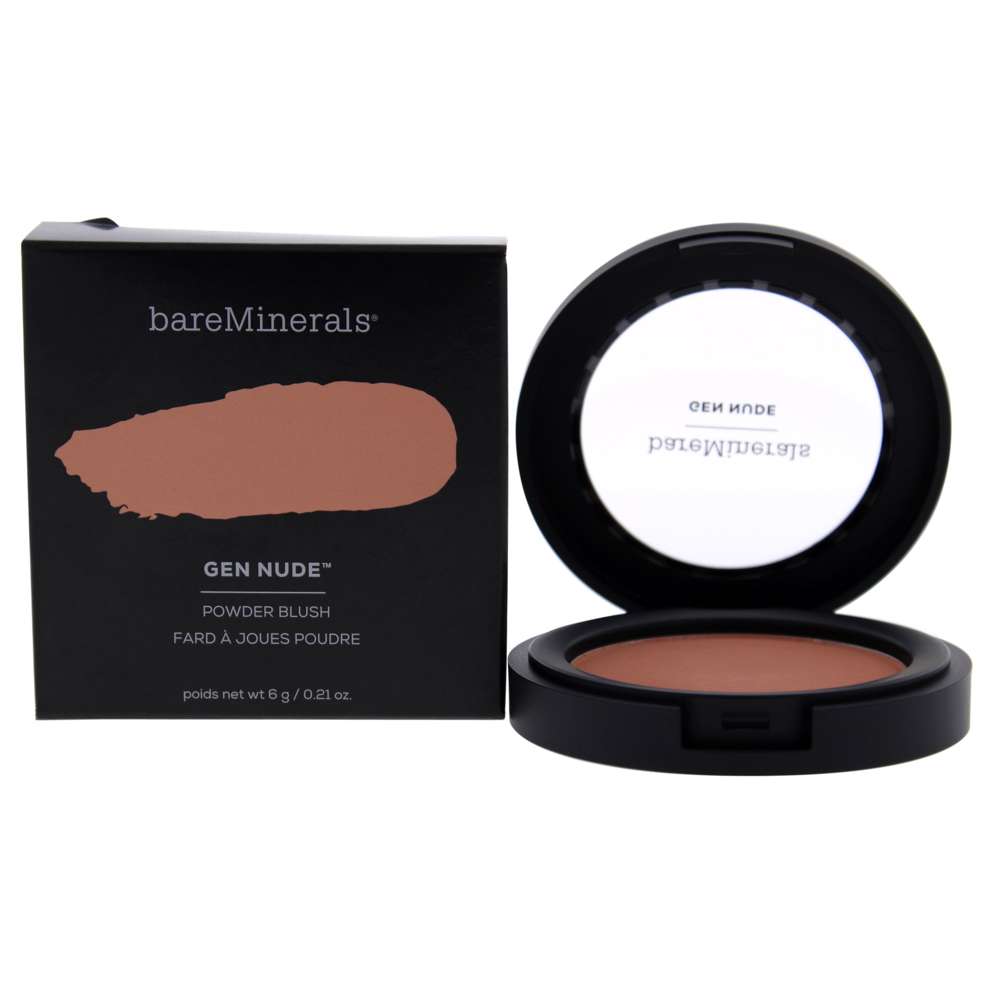 

BareMinerals Gen Nude Powder Blush - That Peach Tho For Women 0,21 унции румян Bareminerals, Small