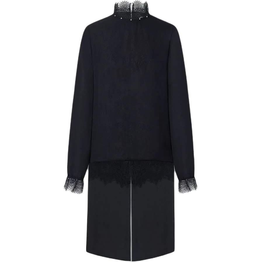 

KARL LAGERFELD / Karl Lagerfeld Jeans Длинное платье с длинными рукавами KARL LAGERFELD черное